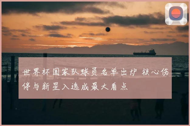 世界杯国家队球员名单出炉 核心伤停与新星入选成最大看点